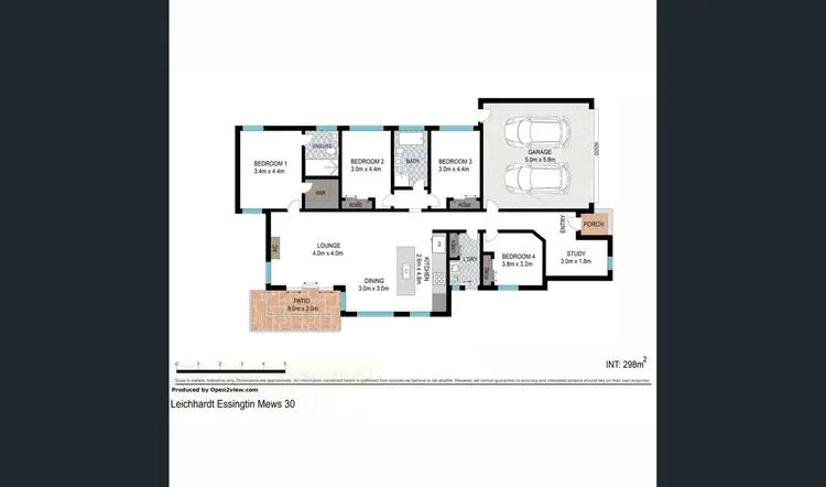 Floorplan of Homely house listing, 30 Essington Mews, Leichhardt QLD 4305