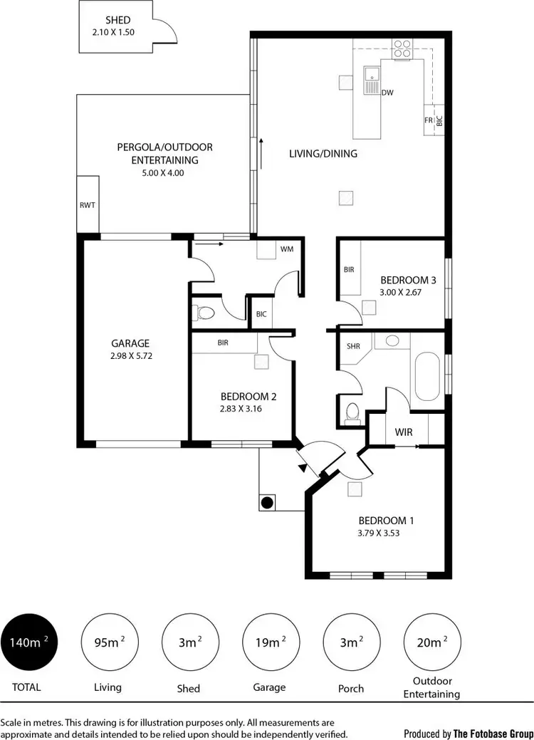Floorplan of Homely unit listing, 5/11 Clifton Street, Camden Park SA 5038