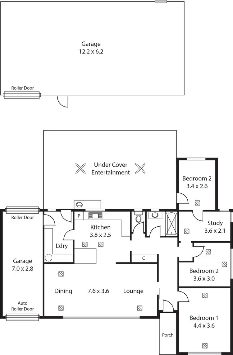 Floorplan of Homely house listing, 5 Parukala Street, Flinders Park SA 5025