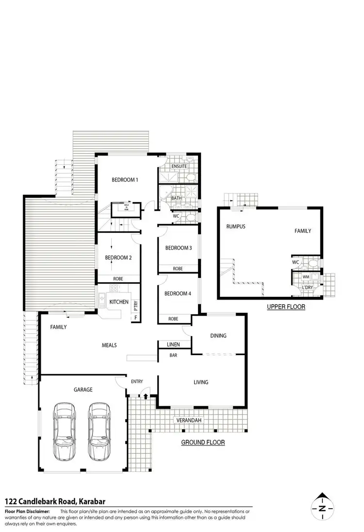 Floorplan of Homely house listing, 122 Candlebark Road, Karabar NSW 2620