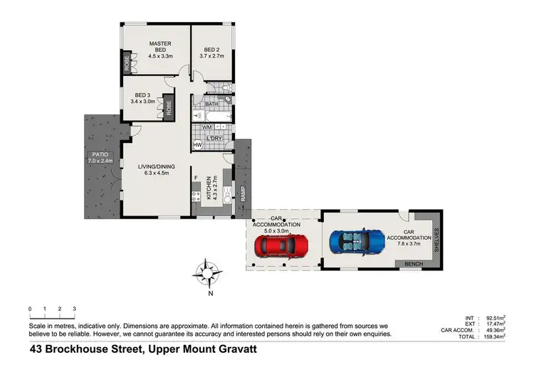 Floorplan of Homely house listing, 43 Brockhouse Street, Upper Mount Gravatt QLD 4122