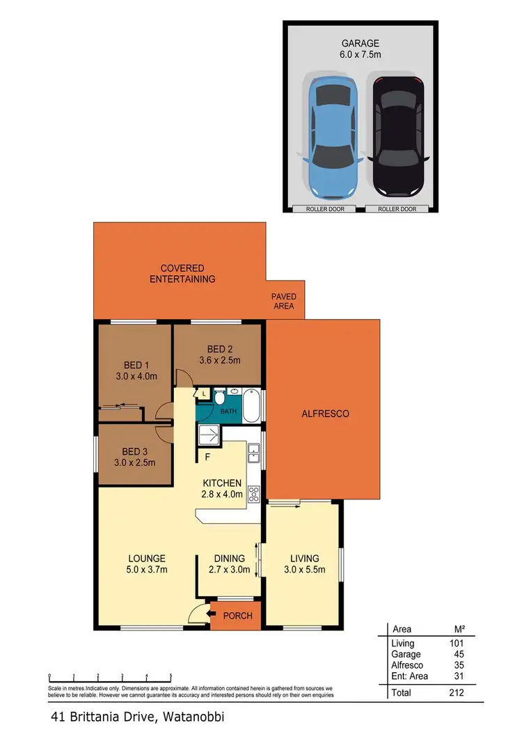 Floorplan of Homely house listing, 41 Brittania Drive, Watanobbi NSW 2259