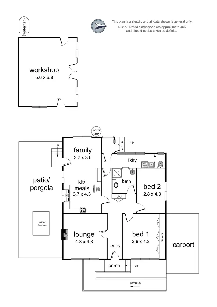 Floorplan of Homely house listing, 3 Morcom Avenue, Ringwood East VIC 3135