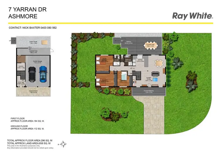 Floorplan of Homely house listing, 7 Yarran Drive, Ashmore QLD 4214