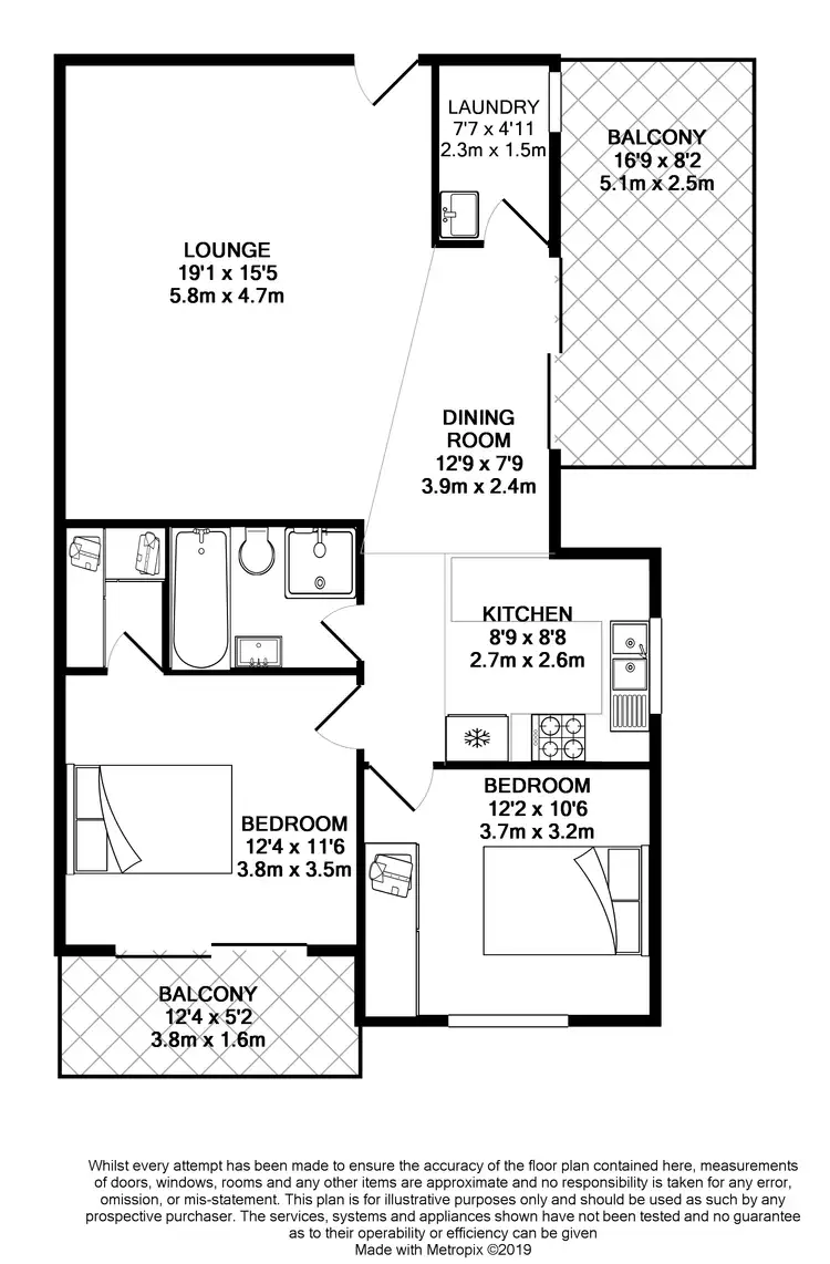 Floorplan of Homely unit listing, 4/213-215 William Street, Granville NSW 2142