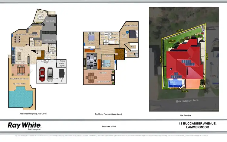Floorplan of Homely house listing, 13 Buccaneer Avenue, Lammermoor QLD 4703