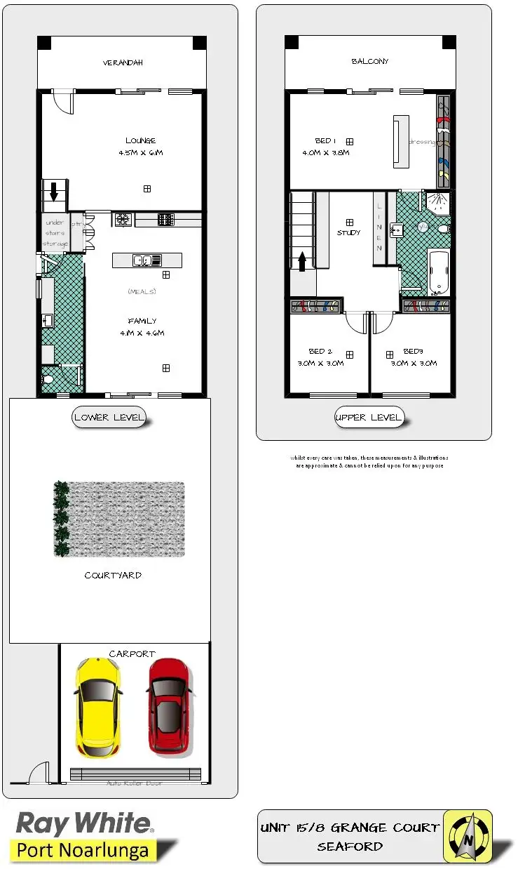 Floorplan of Homely house listing, 15/8 Grange Court, Seaford SA 5169