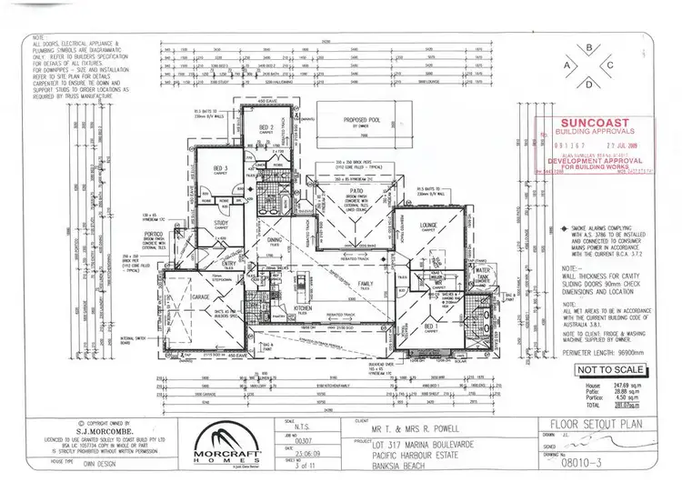Floorplan of Homely house listing, 51 Marina Boulevard, Banksia Beach QLD 4507