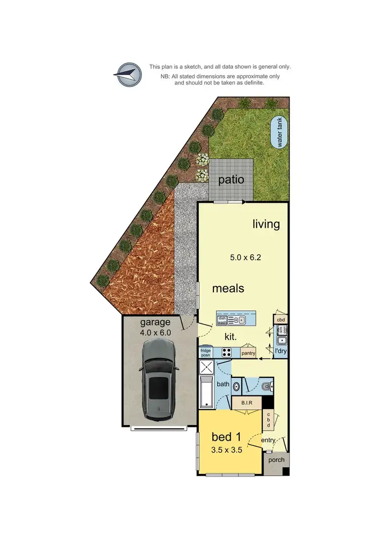 Floorplan of Homely unit listing, 7 Wisteria Close, Kilsyth VIC 3137