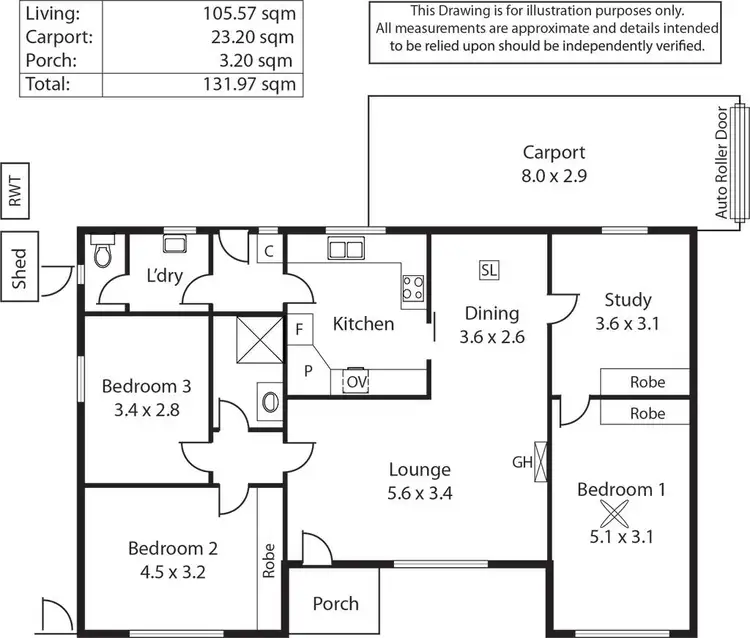 Floorplan of Homely house listing, 6 Pierson Street, Lockleys SA 5032