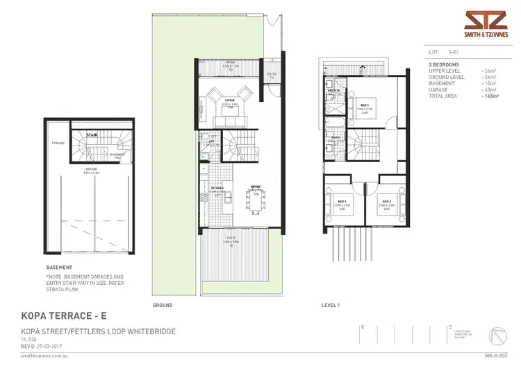 Floorplan of Homely townhouse listing, 401 Kopa Terrace, Whitebridge NSW 2290