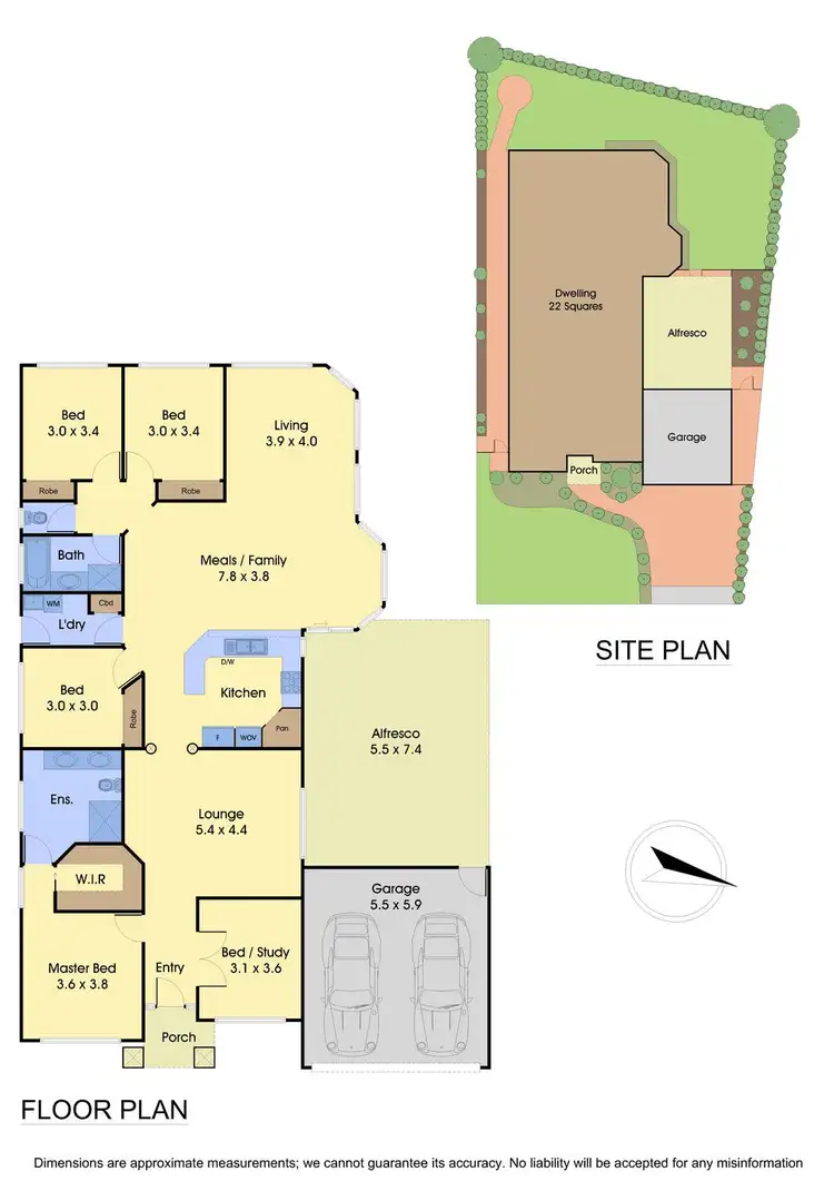 Floorplan of Homely house listing, 11 Georgia Mae Court, Rowville VIC 3178