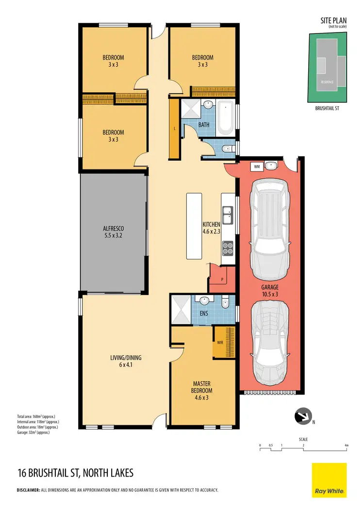 Floorplan of Homely house listing, 16 Brushtail Street, North Lakes QLD 4509