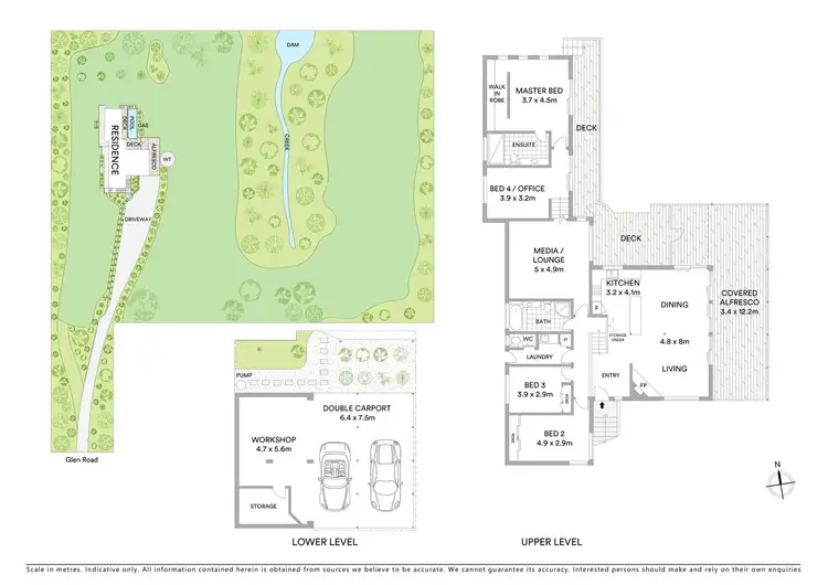 Floorplan of Homely house listing, 5 Glen Road, Mons QLD 4556