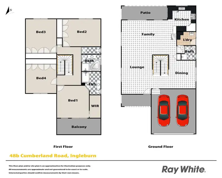 Floorplan of Homely house listing, 48B Cumberland Road, Ingleburn NSW 2565