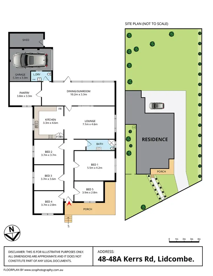 Floorplan of Homely house listing, 48-48A Kerrs Road, Lidcombe NSW 2141