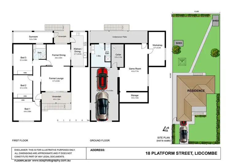 Floorplan of Homely house listing, 18 Platform Street, Lidcombe NSW 2141