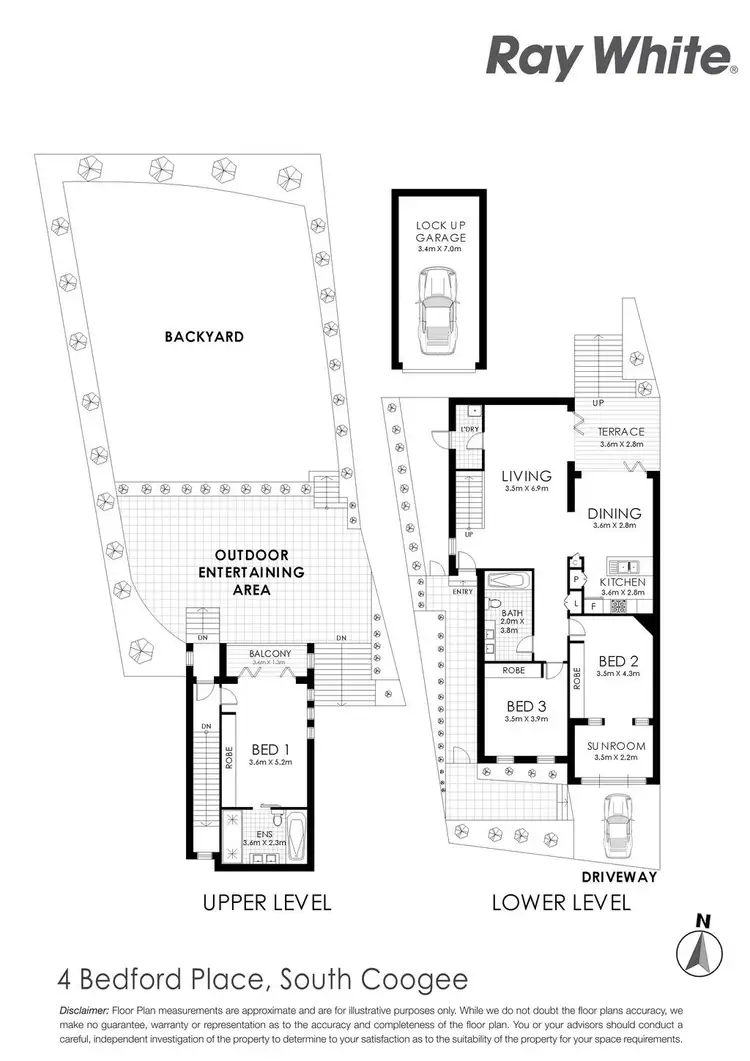 Floorplan of Homely house listing, 4 Bedford Place, South Coogee NSW 2034