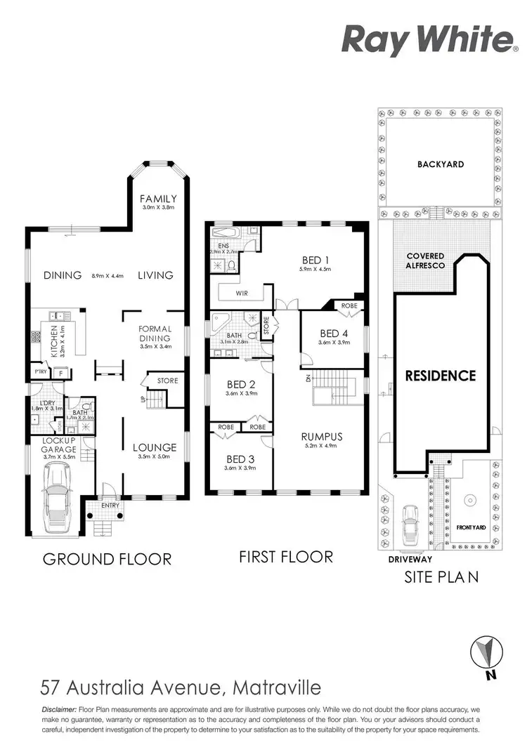 Floorplan of Homely house listing, 57 Australia Avenue, Matraville NSW 2036