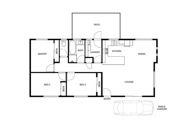 Floorplan of Homely house listing, 4 Chatswood Road, Springwood QLD 4127