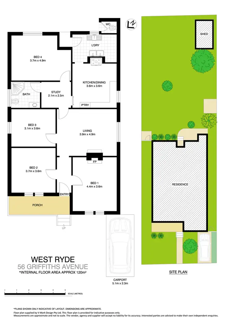 Floorplan of Homely house listing, 56 Griffiths Avenue, West Ryde NSW 2114