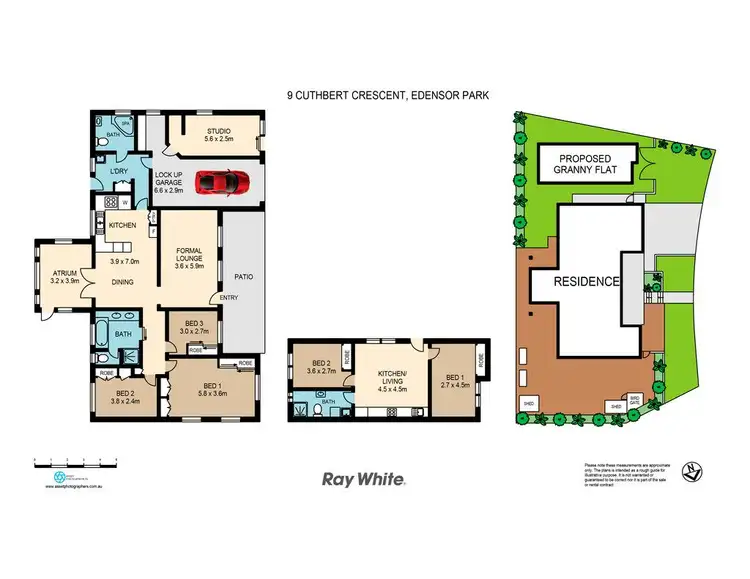 Floorplan of Homely house listing, 9 Cuthbert Crescent, Edensor Park NSW 2176