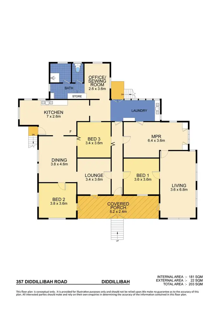 Floorplan of Homely house listing, 357 Diddillibah Road, Diddillibah QLD 4559