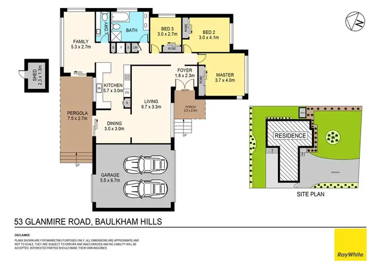Floorplan of Homely house listing, 53 Glanmire Road, Baulkham Hills NSW 2153