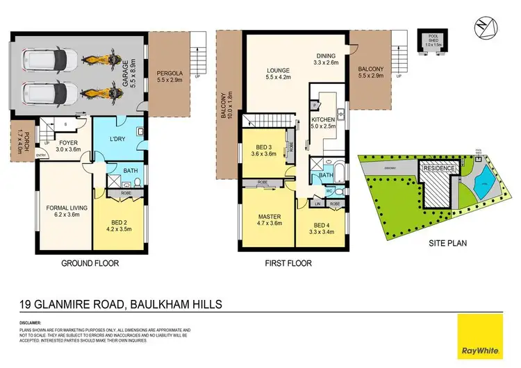 Floorplan of Homely house listing, 19 Glanmire Road, Baulkham Hills NSW 2153