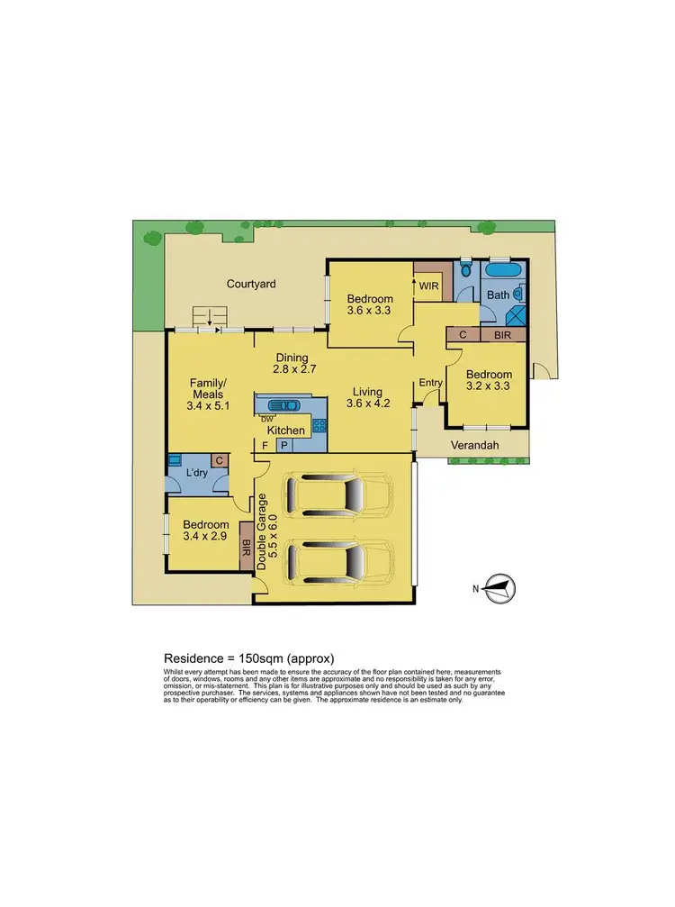 Floorplan of Homely townhouse listing, 3/13 Creek Road, Mitcham VIC 3132