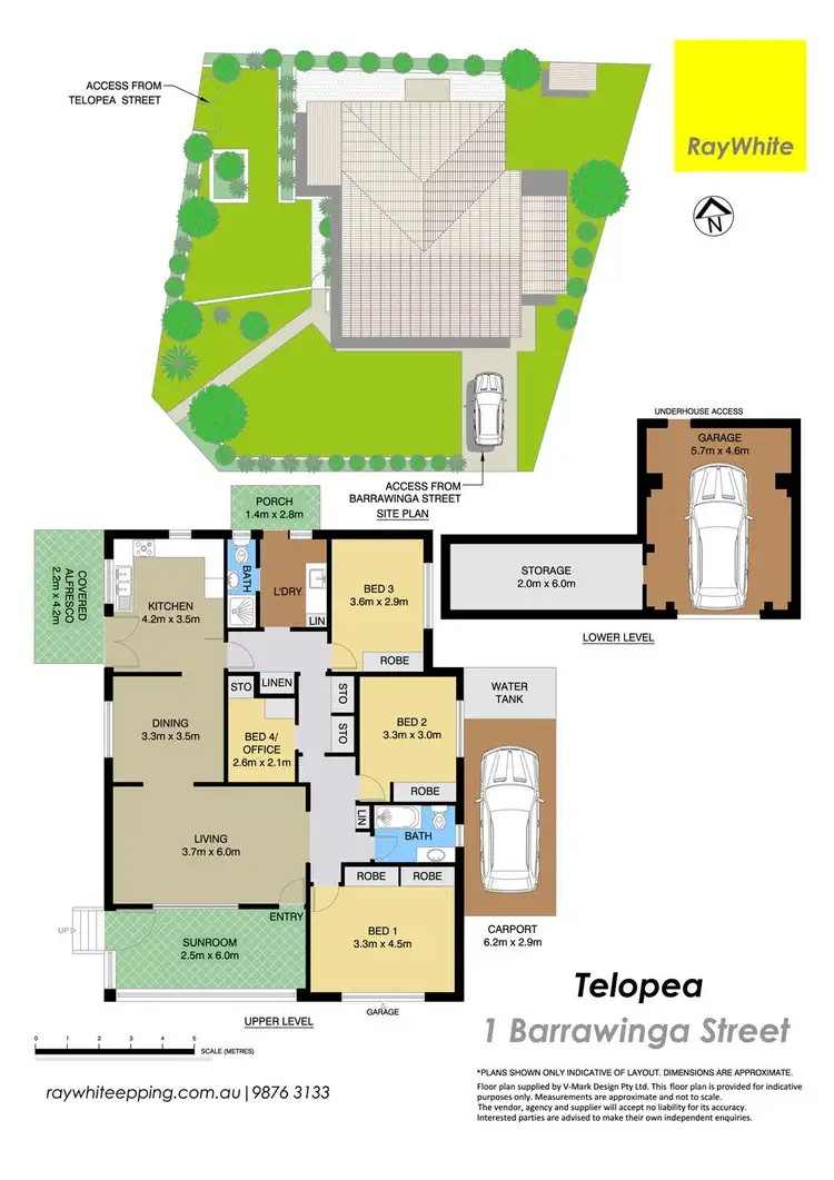 Floorplan of Homely house listing, 1 Barrawinga Street, Telopea NSW 2117