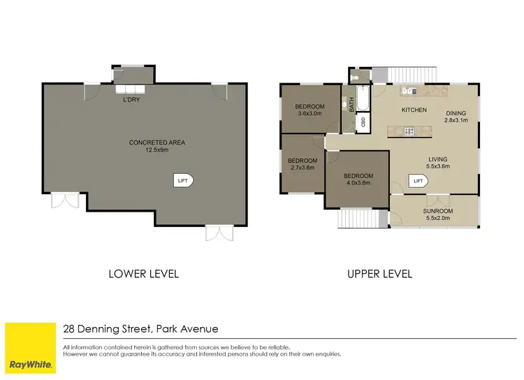 Floorplan of Homely house listing, 28 Denning Street, Park Avenue QLD 4701