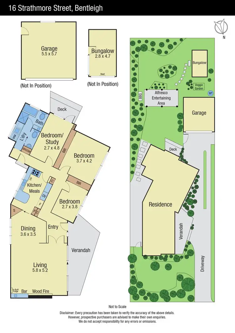 Floorplan of Homely house listing, 16 Strathmore Street, Bentleigh VIC 3204