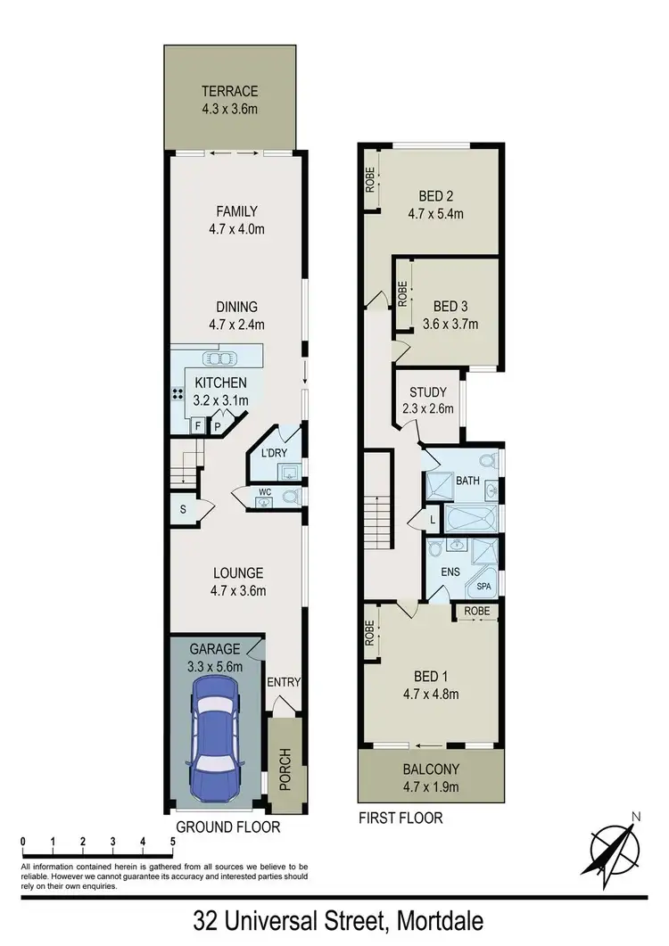 Floorplan of Homely house listing, 32 Universal Street, Mortdale NSW 2223