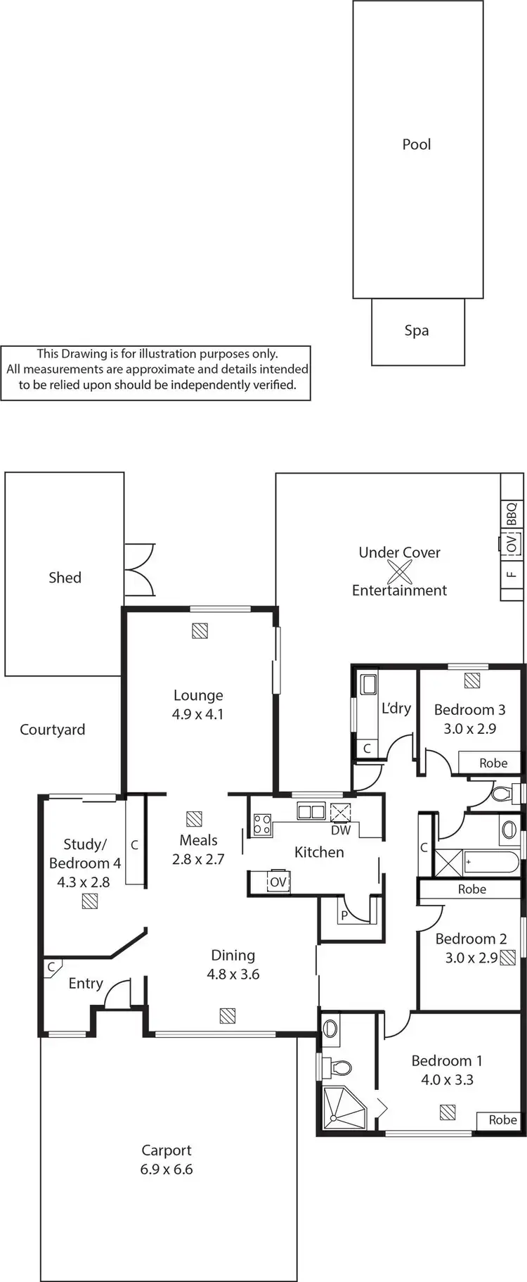 Floorplan of Homely house listing, 27 Margaret Street, Kidman Park SA 5025