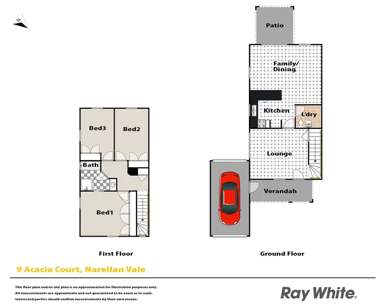 Floorplan of Homely house listing, 9 Acacia Court, Narellan Vale NSW 2567