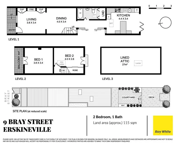 Floorplan of Homely house listing, 9 Bray Street, Erskineville NSW 2043