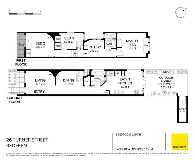 Floorplan of Homely house listing, 26 Turner Street, Redfern NSW 2016