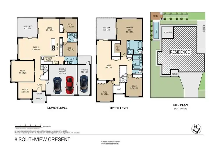 Floorplan of Homely house listing, 8 Southview Crescent, Carindale QLD 4152