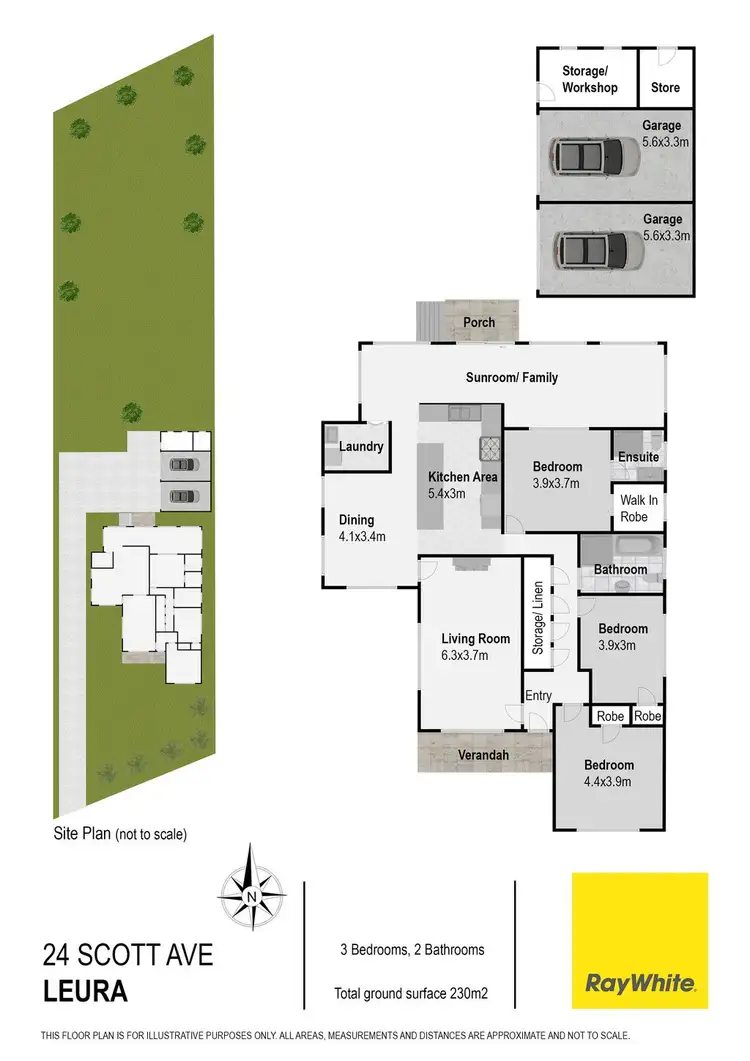 Floorplan of Homely house listing, 24 Scott Avenue, Leura NSW 2780