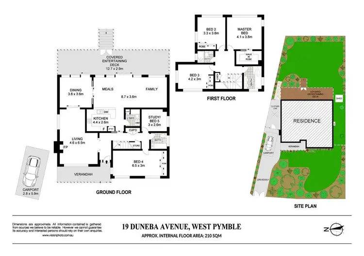 Floorplan of Homely house listing, 19 Duneba Avenue, West Pymble NSW 2073