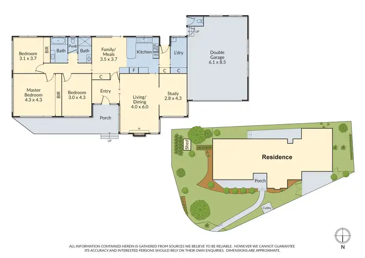 Floorplan of Homely house listing, 22 Dunfield Avenue, Mitcham VIC 3132