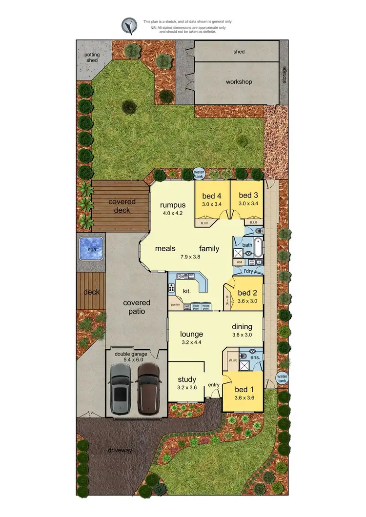Floorplan of Homely house listing, 3 Revenue Place, Lilydale VIC 3140