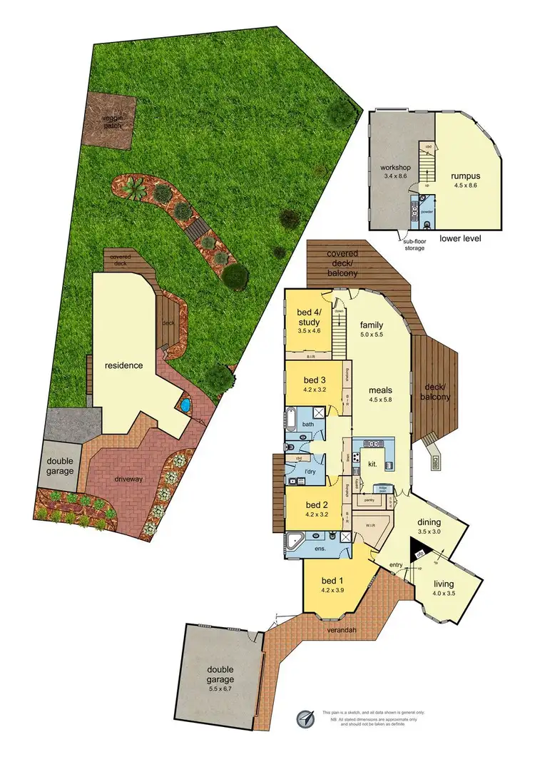Floorplan of Homely house listing, 30 The Ridge, Lilydale VIC 3140