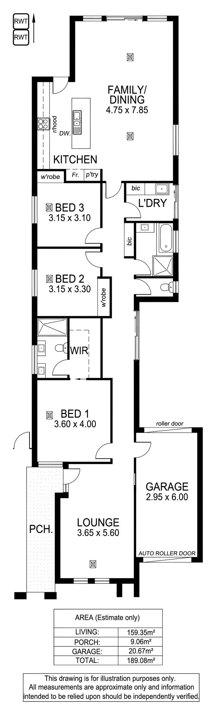 Floorplan of Homely house listing, 9A Sandison Avenue, Park Holme SA 5043