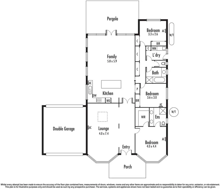 Floorplan of Homely house listing, 90 Kearney Drive, Aspendale Gardens VIC 3195
