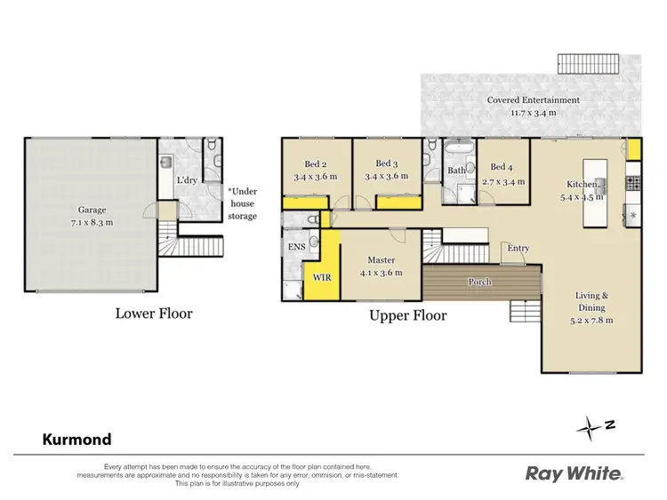 Floorplan of Homely house listing, 6 Jacqueline Place, Kurmond NSW 2757