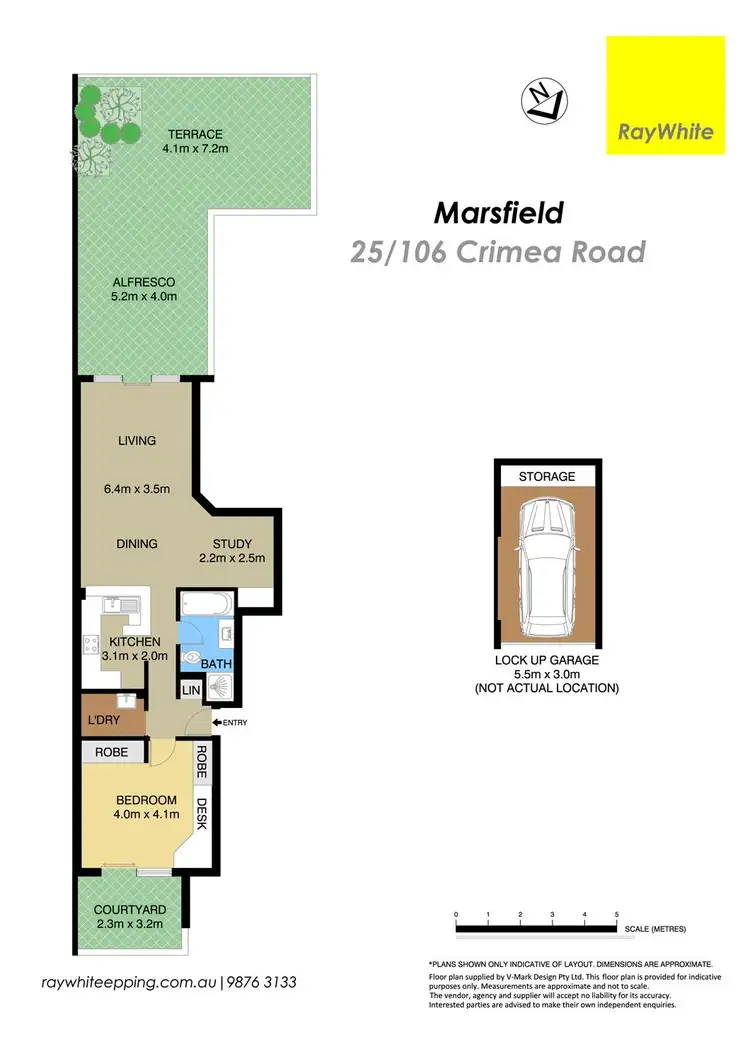 Floorplan of Homely unit listing, 25/106 Crimea Road, Marsfield NSW 2122
