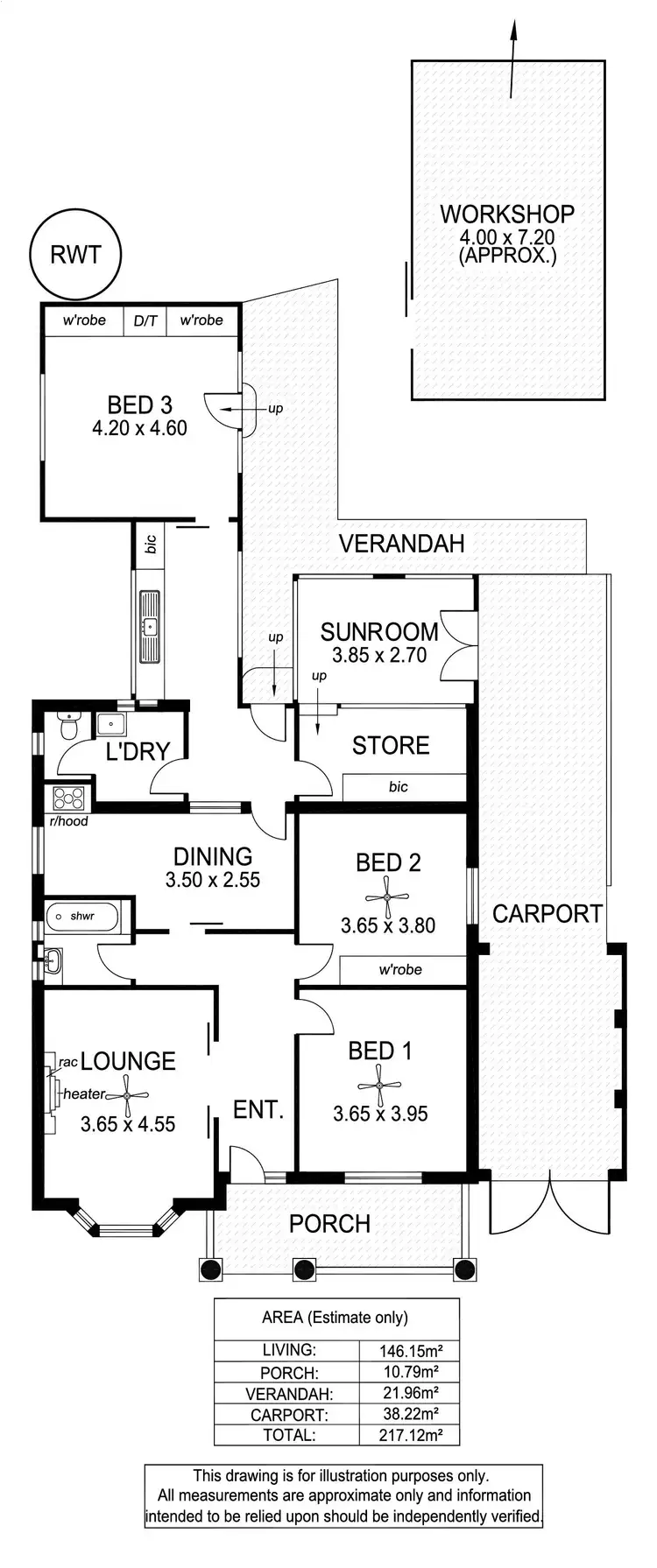 Floorplan of Homely house listing, 27 Grosvenor Street, Glandore SA 5037