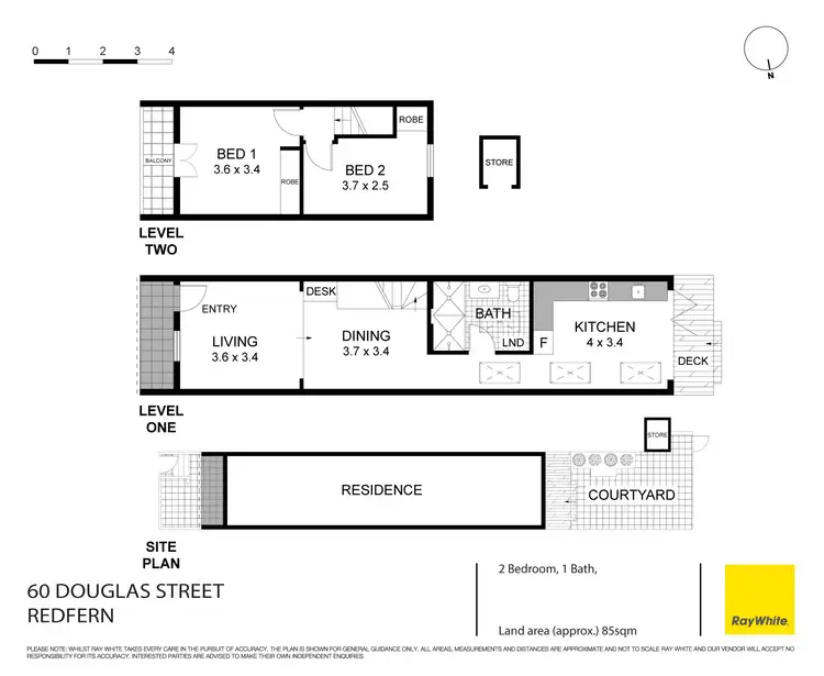 Floorplan of Homely house listing, 60 Douglas Street, Redfern NSW 2016